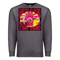 Charcoal Heather Best Pigeons Playing Ping Pong Music Premium Sweatshirt - artisFamous