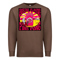 Chestnut Best Pigeons Playing Ping Pong Music Premium Sweatshirt - artisFamous