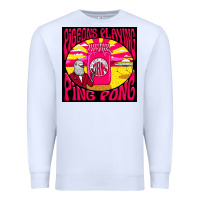 White Best Pigeons Playing Ping Pong Music Premium Sweatshirt - artisFamous