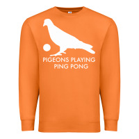 Carrot Best Pigeons Playing Ping Pong Music Premium Sweatshirt - artisFamous