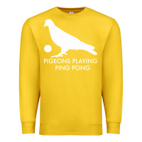 Lemon Best Pigeons Playing Ping Pong Music Premium Sweatshirt - artisFamous