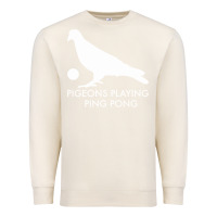 Sandshell Best Pigeons Playing Ping Pong Music Premium Sweatshirt - artisFamous