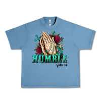 Pebble Blue Western Humble 1 Pete 5 6 Urban Heavy Tee - BundleAndBundleShop
