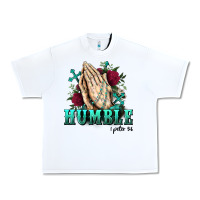 White Western Humble 1 Pete 5 6 Urban Heavy Tee - BundleAndBundleShop