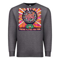 Charcoal Heather Best Pigeons Playing Ping Pong Music Premium Sweatshirt - artisFamous