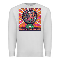 Dove Grey Best Pigeons Playing Ping Pong Music Premium Sweatshirt - artisFamous