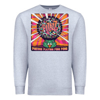 Heather Grey Best Pigeons Playing Ping Pong Music Premium Sweatshirt - artisFamous