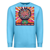 Ocean Blue Best Pigeons Playing Ping Pong Music Premium Sweatshirt - artisFamous