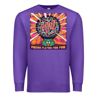 Purple Best Pigeons Playing Ping Pong Music Premium Sweatshirt - artisFamous