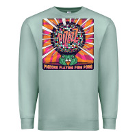 Seafoam Best Pigeons Playing Ping Pong Music Premium Sweatshirt - artisFamous