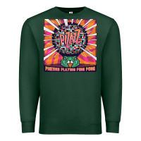 Sports Green Best Pigeons Playing Ping Pong Music Premium Sweatshirt - artisFamous