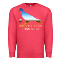 Cardinal Best Pigeons Playing Ping Pong Music Premium Sweatshirt - artisFamous