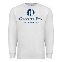 Oatmeal Heather George Fox College Design Premium Sweatshirt - artisFamous