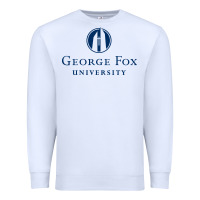 White George Fox College Design Premium Sweatshirt - artisFamous