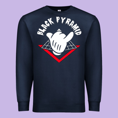 Black Pyramid Premium Sweatshirt Designed By Artisfamous