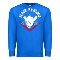 True Royal black pyramid Premium Sweatshirt - artisFamous