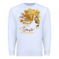 White tina the tina turner musical Premium Sweatshirt - artisFamous