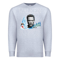Heather Grey christopher walken Premium Sweatshirt - artisFamous
