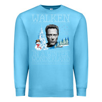 Ocean Blue christopher walken Premium Sweatshirt - artisFamous