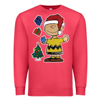 Cardinal charlie brown christmas gifts Premium Sweatshirt - artisFamous