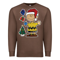 Chestnut charlie brown christmas gifts Premium Sweatshirt - artisFamous