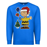 True Royal charlie brown christmas gifts Premium Sweatshirt - artisFamous