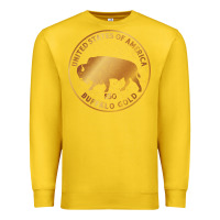 Lemon Buffalo Gold Native American - Bison Premium Sweatshirt - artisFamous
