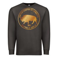 Smoke Buffalo Gold Native American - Bison Premium Sweatshirt - artisFamous