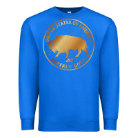 True Royal Buffalo Gold Native American - Bison Premium Sweatshirt - artisFamous