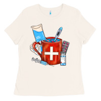 Bone Nurse Coffee Mug Ladies Tee - FaDigitalArtStudio
