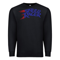 Black blue speed racer 80s   speed racer Premium Sweatshirt - artisFamous
