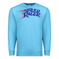 Ocean Blue blue speed racer 80s   speed racer Premium Sweatshirt - artisFamous