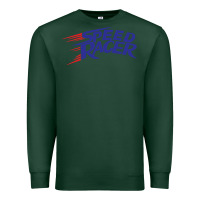 Sports Green blue speed racer 80s   speed racer Premium Sweatshirt - artisFamous