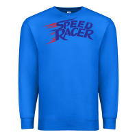 True Royal blue speed racer 80s   speed racer Premium Sweatshirt - artisFamous