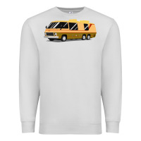 Dove Grey 1970s gmc motorhome gmc motorhome Premium Sweatshirt - artisFamous