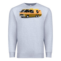 Heather Grey 1970s gmc motorhome gmc motorhome Premium Sweatshirt - artisFamous