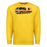 Lemon 1970s gmc motorhome gmc motorhome Premium Sweatshirt - artisFamous
