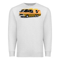 Oatmeal Heather 1970s gmc motorhome gmc motorhome Premium Sweatshirt - artisFamous