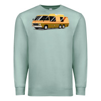 Seafoam 1970s gmc motorhome gmc motorhome Premium Sweatshirt - artisFamous