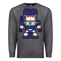 Charcoal Heather soundwave transformers chibi Premium Sweatshirt - artisFamous