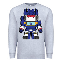 Heather Grey soundwave transformers chibi Premium Sweatshirt - artisFamous