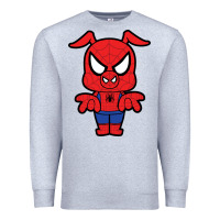 Heather Grey spider ham Premium Sweatshirt - artisFamous