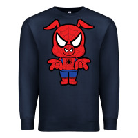 Navy spider ham Premium Sweatshirt - artisFamous