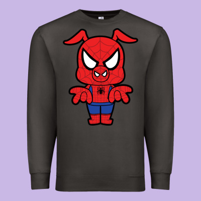 Spider Ham Premium Sweatshirt Designed By Artisfamous