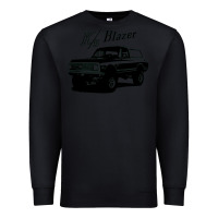 Black 1971 k5 blazer k5 blazer Premium Sweatshirt - artisFamous
