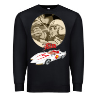 Black go speed racer go go!!!   speed racer Premium Sweatshirt - artisFamous
