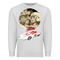Dove Grey go speed racer go go!!!   speed racer Premium Sweatshirt - artisFamous