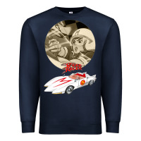 Navy go speed racer go go!!!   speed racer Premium Sweatshirt - artisFamous