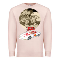 Pale Pink go speed racer go go!!!   speed racer Premium Sweatshirt - artisFamous
