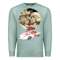 Seafoam go speed racer go go!!!   speed racer Premium Sweatshirt - artisFamous